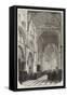 The Cathedral of Christ Church, Restored-null-Framed Stretched Canvas