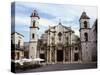 The Cathedral of Havana, Cuba, West Indies, Central America-John Harden-Stretched Canvas