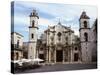 The Cathedral of Havana, Cuba, West Indies, Central America-John Harden-Stretched Canvas