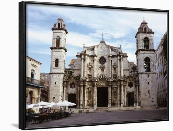 The Cathedral of Havana, Cuba, West Indies, Central America-John Harden-Framed Photographic Print