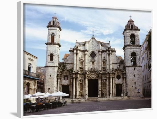 The Cathedral of Havana, Cuba, West Indies, Central America-John Harden-Framed Photographic Print