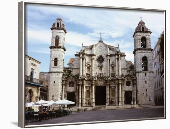 The Cathedral of Havana, Cuba, West Indies, Central America-John Harden-Framed Photographic Print