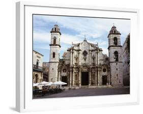 The Cathedral of Havana, Cuba, West Indies, Central America-John Harden-Framed Photographic Print