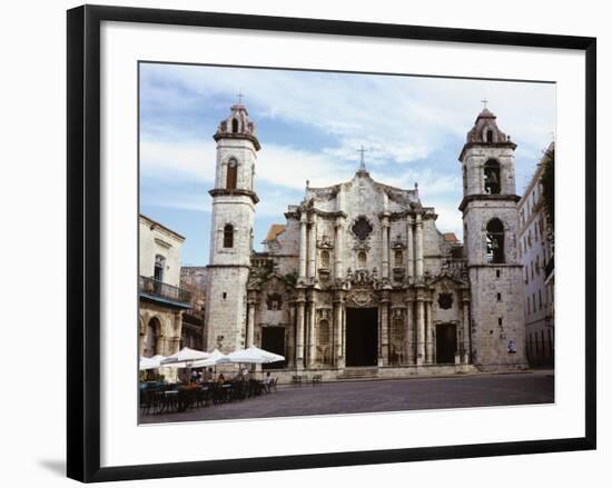 The Cathedral of Havana, Cuba, West Indies, Central America-John Harden-Framed Photographic Print