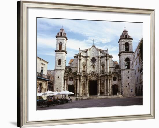 The Cathedral of Havana, Cuba, West Indies, Central America-John Harden-Framed Photographic Print