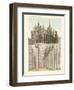 The Cathedral of Milan-null-Framed Giclee Print