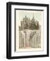 The Cathedral of Milan-null-Framed Giclee Print