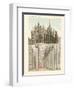 The Cathedral of Milan-null-Framed Giclee Print