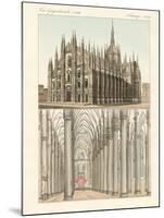 The Cathedral of Milan-null-Mounted Giclee Print