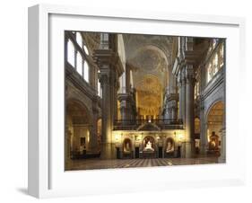 The Cathedral of Mßlaga Is a Renaissance Church in City of Mßlaga in Andalusia in Southern Spain-David Bank-Framed Photographic Print