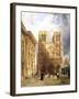 The Cathedral of Notre Dame, 1836-Thomas Shotter Boys-Framed Giclee Print
