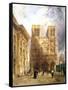 The Cathedral of Notre Dame, 1836-Thomas Shotter Boys-Framed Stretched Canvas