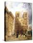 The Cathedral of Notre Dame, 1836-Thomas Shotter Boys-Stretched Canvas