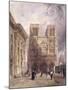 The Cathedral of Notre Dame, Paris, 1836-Thomas Shotter Boys-Mounted Giclee Print