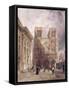 The Cathedral of Notre Dame, Paris, 1836-Thomas Shotter Boys-Framed Stretched Canvas