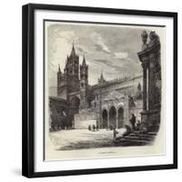 The Cathedral of Palermo-Gustave Bauernfeind-Framed Giclee Print