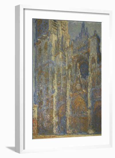 The Cathedral of Rouen, at Noon, 1894-Claude Monet-Framed Giclee Print