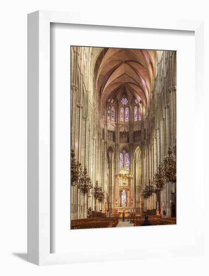 The cathedral of Saint Etienne, Bourges, UNESCO World Heritage Site, Cher, France, Europe-Julian Elliott-Framed Photographic Print