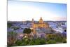 The Cathedral of San Salvador at Dusk-Neil Farrin-Mounted Photographic Print