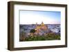 The Cathedral of San Salvador at Dusk-Neil Farrin-Framed Photographic Print