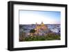 The Cathedral of San Salvador at Dusk-Neil Farrin-Framed Photographic Print