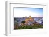 The Cathedral of San Salvador at Dusk-Neil Farrin-Framed Photographic Print