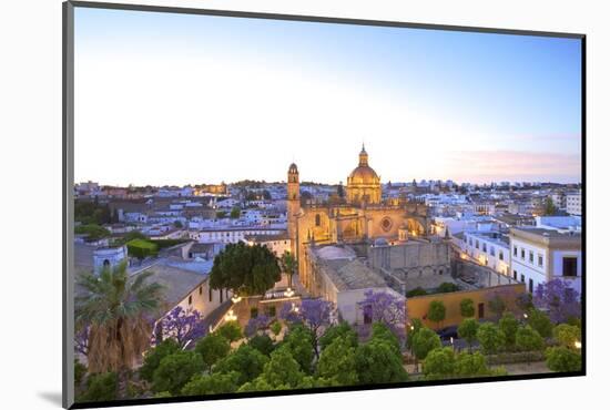 The Cathedral of San Salvador at Dusk-Neil Farrin-Mounted Photographic Print