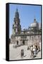 The Cathedral of Santiago de Compostela, UNESCO World Heritage Site, Santiago de Compostela, A Coru-Michael Snell-Framed Stretched Canvas