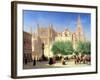 The Cathedral of Seville-Achille Zo-Framed Giclee Print