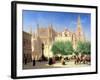 The Cathedral of Seville-Achille Zo-Framed Giclee Print