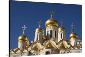 The Cathedral of the Annunciation in the Moscow Kremlin, Moscow, Russia-null-Stretched Canvas