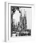 The Cathedral of the Sagrada Familia in Barcelona, 1939-null-Framed Photographic Print