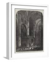 The Cathedral of Toledo, from the Exhibition of the Society of Painters in Water Colours-Samuel Read-Framed Giclee Print