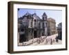 The Cathedral, Plaza De La Caterdral, Cuba-Greg Johnston-Framed Photographic Print