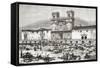 The Cathedral, Plaza De La Independencia Aka La Plaza Grande, Quito, Ecuador-null-Framed Stretched Canvas