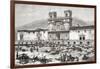 The Cathedral, Plaza De La Independencia Aka La Plaza Grande, Quito, Ecuador-null-Framed Giclee Print