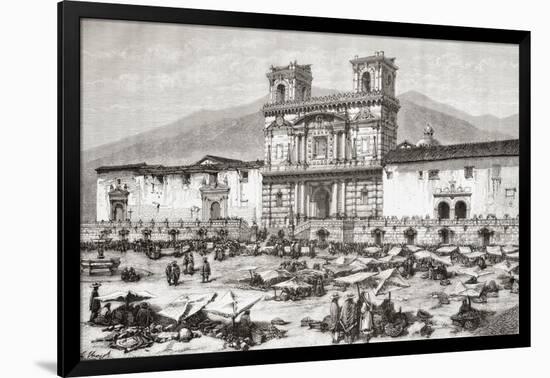The Cathedral, Plaza De La Independencia Aka La Plaza Grande, Quito, Ecuador-null-Framed Giclee Print
