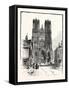 The Cathedral Rheims-null-Framed Stretched Canvas