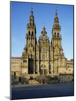 The Cathedral, Santiago De Compostela, Unesco World Heritage Site, Galicia, Spain-Michael Busselle-Mounted Photographic Print