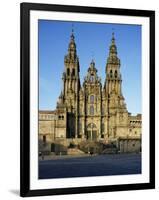 The Cathedral, Santiago De Compostela, Unesco World Heritage Site, Galicia, Spain-Michael Busselle-Framed Photographic Print