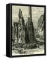 The Cathedral Spires in the Garden of the Gods, USA, 1891-null-Framed Stretched Canvas