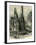 The Cathedral Spires in the Garden of the Gods, USA, 1891-null-Framed Giclee Print