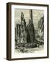 The Cathedral Spires in the Garden of the Gods, USA, 1891-null-Framed Giclee Print