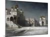 The Cathedral Square in the Moscow Kremlin at Night, 1878-Alexei Kondratyevich Savrasov-Mounted Giclee Print