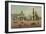 The Cathedral Square in the Moscow Kremlin, Ca 1848-Philippe Benoist-Framed Giclee Print