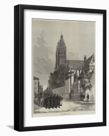 The Cathedral, Tours-null-Framed Giclee Print