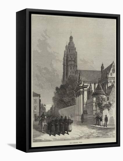 The Cathedral, Tours-null-Framed Stretched Canvas