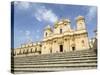 The Cathedral, UNESCO World Heritage Site, Noto, Sicily, Italy, Europe-Jean Brooks-Stretched Canvas