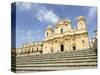 The Cathedral, UNESCO World Heritage Site, Noto, Sicily, Italy, Europe-Jean Brooks-Stretched Canvas