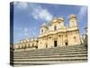 The Cathedral, UNESCO World Heritage Site, Noto, Sicily, Italy, Europe-Jean Brooks-Stretched Canvas